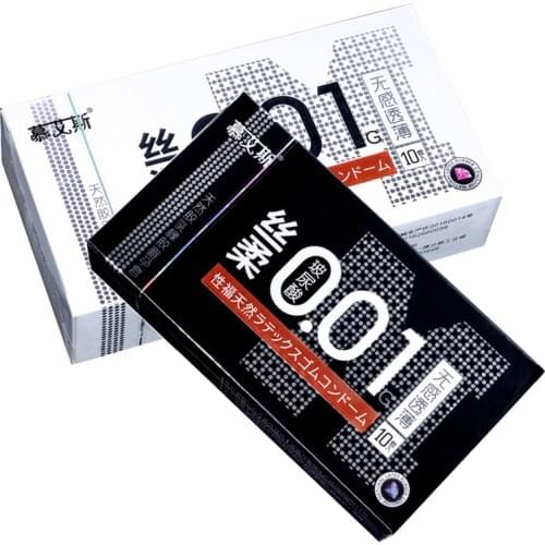 0.01mm Premium Smooth Natural Latex Condoms Thin Rubber Penis Sleeve Male Contraception Long Lasting condom Sex Toys