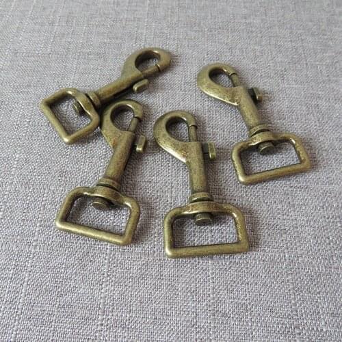 100 pcs 15mm 20mm 25mm strong metal buckle hardware DIY bag dog leash rope strap belt buckle lobster clasps sewing DIY accessory