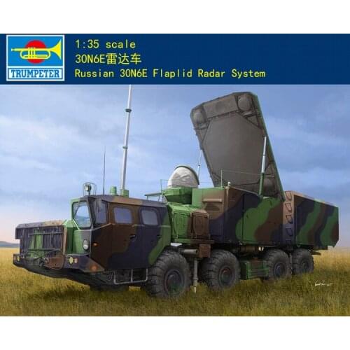 Trumpeter 01043 1/35 Model Kit Russian 30N6E Flaplid Radar System Truck Vehicle TH11294-SMT6