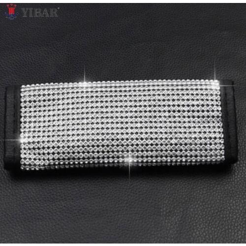 Universal Sparkle Luxury Bling Rhinestone Diamond Car Accessories Wheel Cover