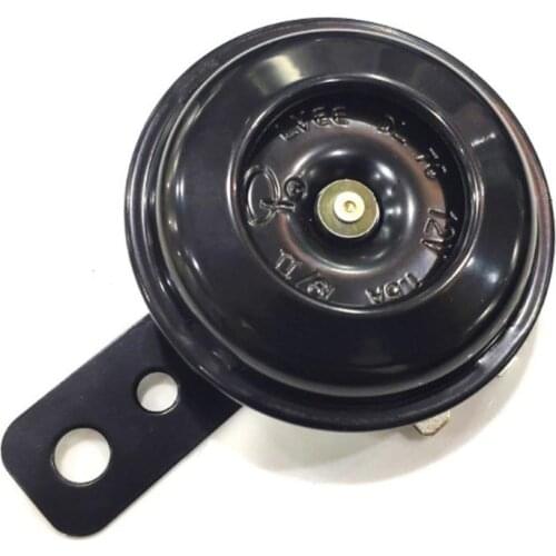 Universal Motorcycle Electric Horn kit 12V 1.5A 105db Waterproof Round Loud Horn Speakers for Scooter Moped Dirt Bike ATV CSV