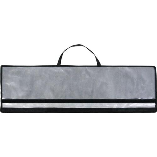 106.5X27cm Convenient Transparent PVC Bag for Fishing Rod Reel Line and Other Fishing Gears Storage Bag,Fishing Bag