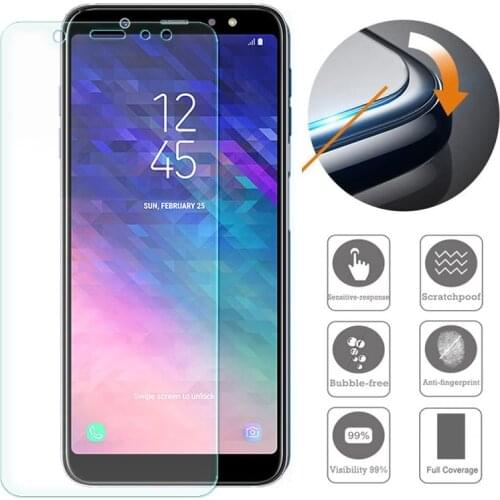 Tempered Glass For Samsung Galaxy A6+ 2018 A6 Plus SM-A605FN/DS A605F A605 Galaxy Jean Screen Protector Protective Film Glass