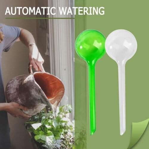 Automatic Home Watering Device Imitation Glass Transparent Lazy Drip Irrigation Garden House Waterer Water Cans