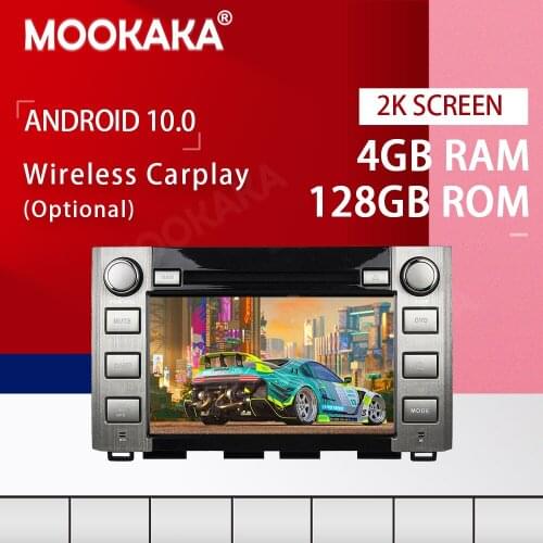 PX6 Android 10.0 128G Screen Car Multimedia Player for Toyota Sequoia Tundra 2014 2015 2016 GPS Navigation Stereo Head Unit DSP