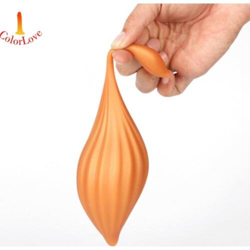 Large Dildo High Quality Liquid Silicone Fox Animal Butt Anal Plug for Male Female Masturbation Sex Toys Store