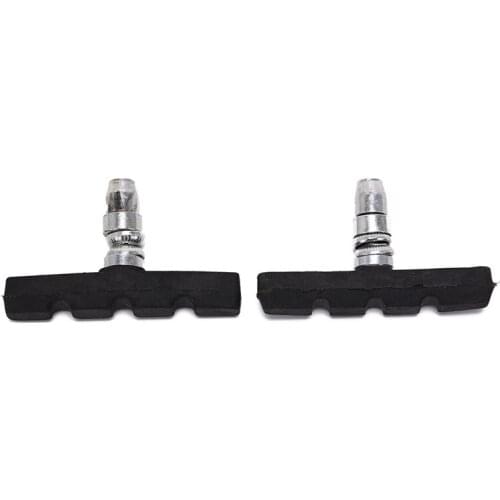 1pair Bicycle Braking V-Brake Holder Durable Cycling Accessories Mountain Road Bike Brake pads Shoes Rubber Blocks