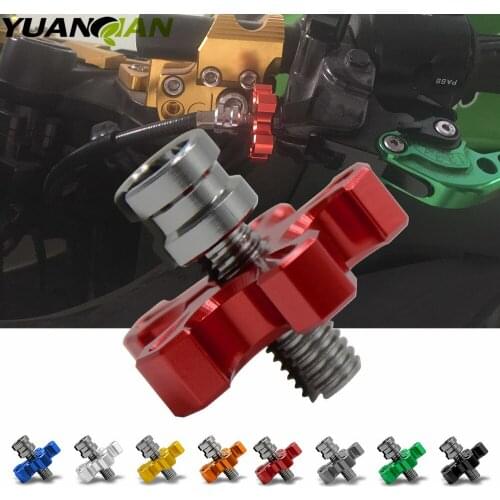 FOR YAMAHA FZ09 MT-09 tmax Suzuki honda ducati bmw KAWASAKI Z250 Z800 Z1000 Motorcycle CNC Clutch Cable Wire Adjuster Screw