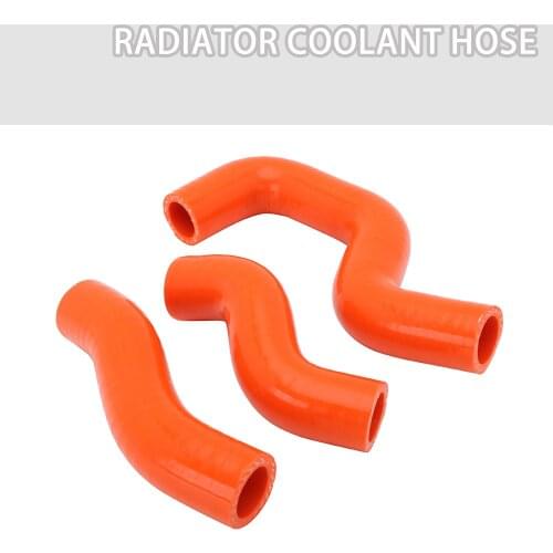 Motorcycle Engine Cooling Silicone Radiator Coolant Reinforced Hoses Kit For KTM SXF450 SX-F450 SMR450 2013 2014 2015