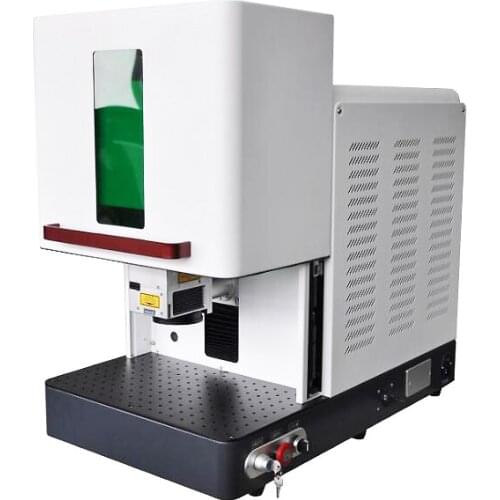 Discount price 20w Laser marking printer for metal and pvc pipe/plastic bottles