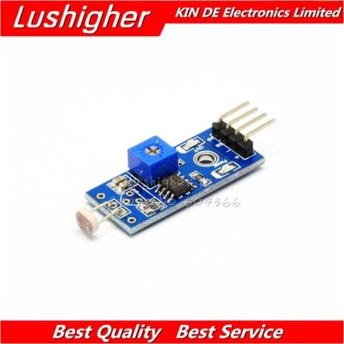 5pcs Optical Sensitive Resistance Sensor Module Photosensitive Sensor 4 Pin