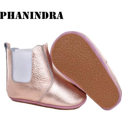100% genuine Leather hard sole toddler moccasins soft Fringe baby shoes Non-slip first walkers shoes for baby boys girls
