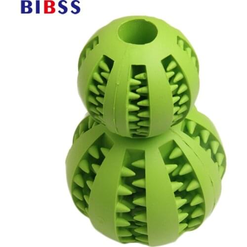 7CM 5CM Soft Rubber Chew Toys Ball For Small Medium Large Dogs Toy Balls Chien Supplies Pet Training Playing Ball