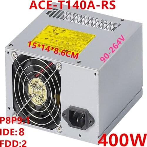 New Original PSU For IEI AT P8P9 400W Power Supply ACE-T140A-RS