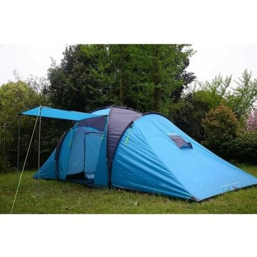 New Waterproof Tent Portable and Easy To Install 5-6 People Large Area Outdoor Picnic Tent Safe and Firm Camping Hiking Canopy