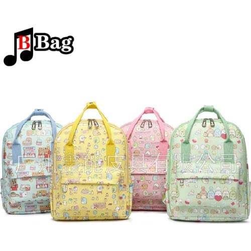 Sumikkogurashi backpack cute corner student waterproof schoolbag cartoon anti dirty Women Girl Backpack handbag Gift