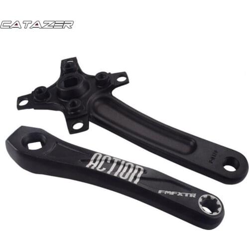 Bicycle Crank Aluminum Alloy Bicycle Chain Ring MTB Mountain Road Bike Speed Crank Arm Crankset Cycling Repair Part 170mm