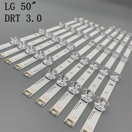 LED Backlight strip For LG 50" TV Innotek DRT 3.0 A/B 140107 6916L-1735A 6916L-1736A 6916L-1978A 6916L-1982A 50lb5610 50LB653V