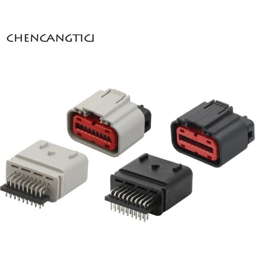 1 Set 18 Pin Way ECU Automotive Air Flow Meter Connector Plug ACC Cruise Female Socket For Land Rover Ford 1488533-6 1488533-5