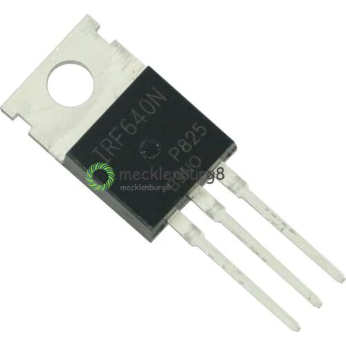10PCS New IRF640 IRF640N Power MOSFET 18A 200V TO-220 IR