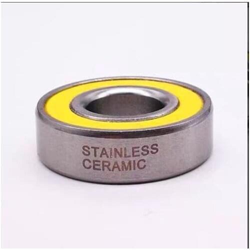 6pcs S6901-2RS 12x24x6mm Stainless steel with si3n4 ceramic ball bearing for bike