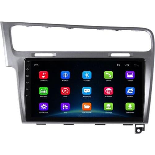 2G+32G For Volkswagen Golf 7 Android 10.0 2013-2017 Auto 2din Car Radio Stereo Player Bluetooth GPS Navigation No 2din dvd