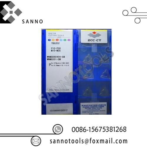 Free shipping! Inexpensive and hot sale turning tools 10pcs/lots YBG202 WNMG060404-EM cnc carbide turning inserts