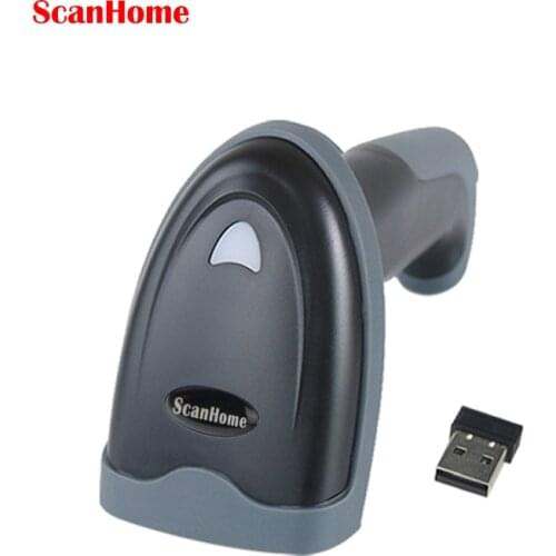 ScanHome Wireless Laser Scanner USB 1D Scanner Supermarket Handheld Wireless Barcode Scanner S9