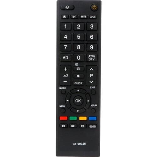 Tv Remote Control For Toshiba Tv English Remote Control Ct-90326 Portable Wireless Tv Remote Control Sensitive Button