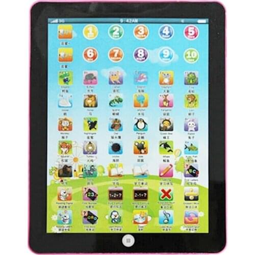 Hot Selling CHILDREN PAD FOR CHILDREN KID LEARNING ENGLISH EDUCATIONAL COMPUTER MINI TABLET TOY BNO2294 LBV