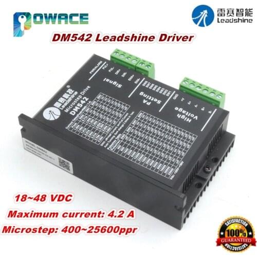 DM542 2 Phase Leadshine Stepper Motor Microstep Driver Controller 4.2A 18~48V DC