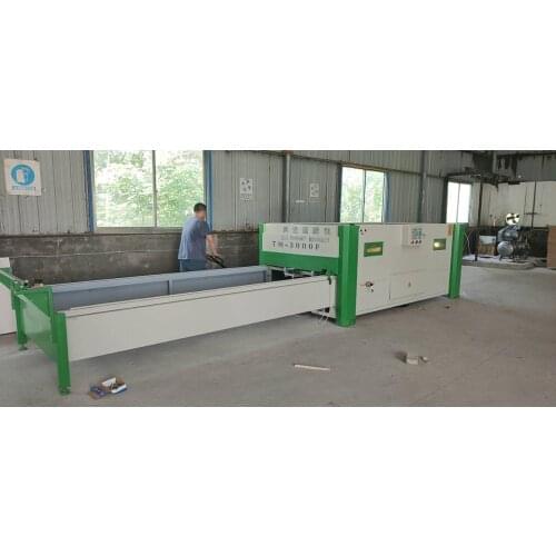 Door kitchen bathroom cabinet PVC mdf woodworking automatic vaccum laminating heating press machine best price in Tasania