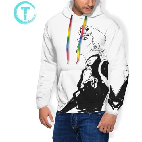 Jojo Bizarre Adventure Hoodie Giorno Hoodies Men Nice Pullover Hoodie Long Sleeve Autumn Streetwear Hoodies