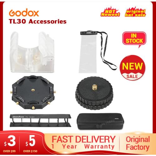 Godox TL30 Accessories Tube Light Rgb Grid Waterproof Case Kit bag Retaining Clip Coupler