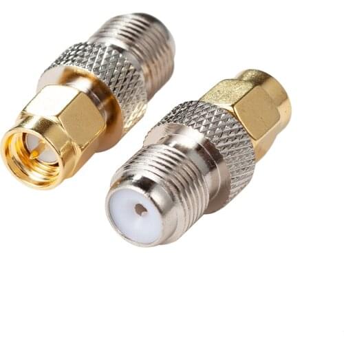 Coaxial coax adapter SMA Male to F female