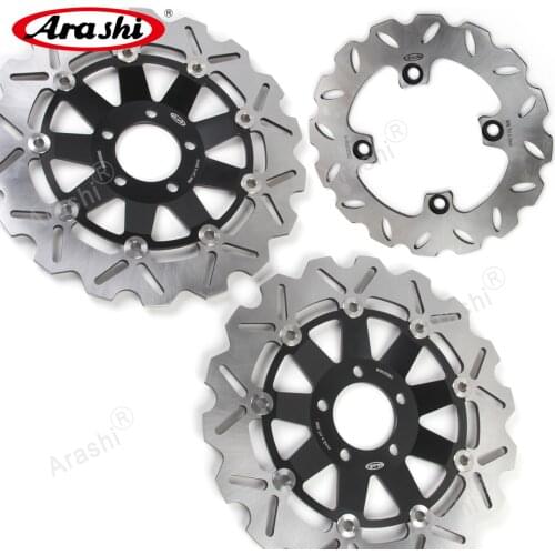 ARASHI Z750 Z750S Front Rear Brake Rotors Brake Disc Set For KAWASAKI Z750 2004-2006 Z 750 2005 04 05 06 Z750S 2005 2006 Z1000