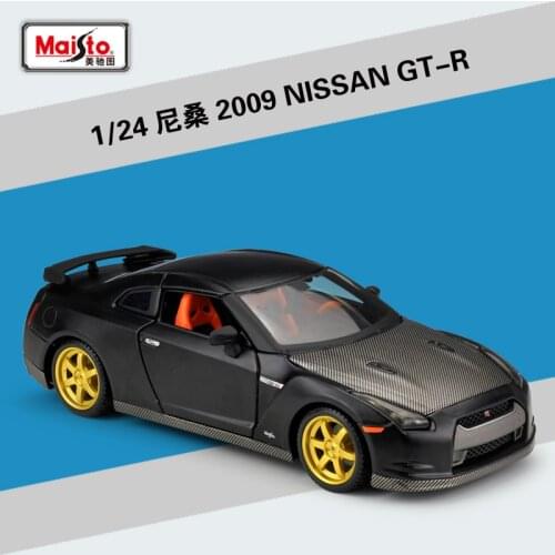 Maisto 1:24 2009 GT-R Modified Version High Simulator Sport Car Alloy Model Car