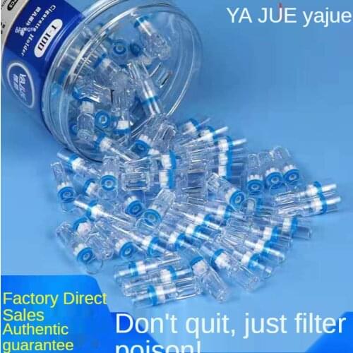 Yajue Disposable Cigarette Holder Filter Cigarette Men And Women Cleansing Smoke Clearing Lung Disposable Thick And Thin Dual