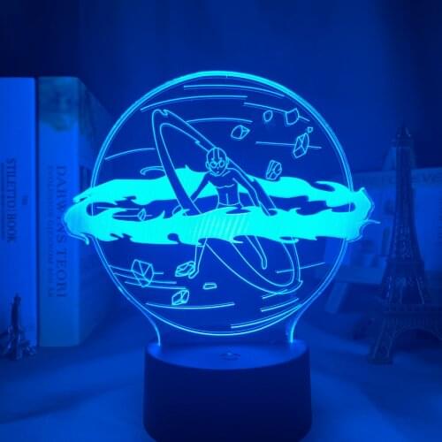 Avatar The Last Airbender Aang Lamp for Home Decor Birthday Gift Led Night Light Avatar Bedroom Decor Light Aang
