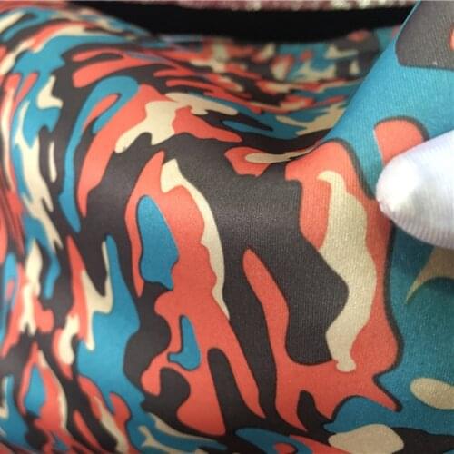 2mm Camouflage Neoprene Diving Waterproof Fabric For DIY Hand Sewing Craft Diving Suit Masks Accessories Eco-Friendly