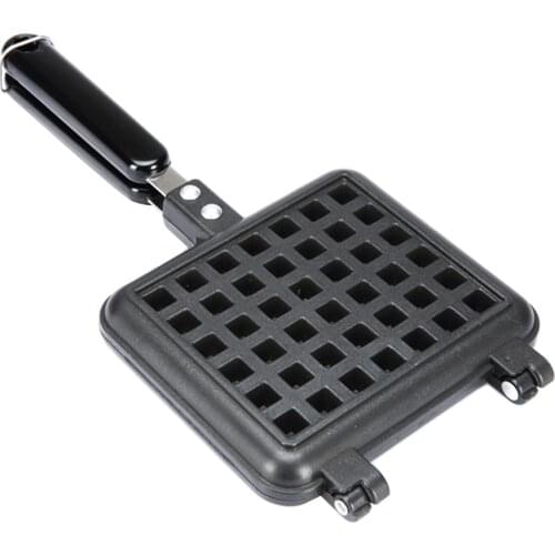 Home Use Waffle Maker Non-stick Cake Baking Mold Frypan Double Face Waffle Frying Pan Kitchenware 2021