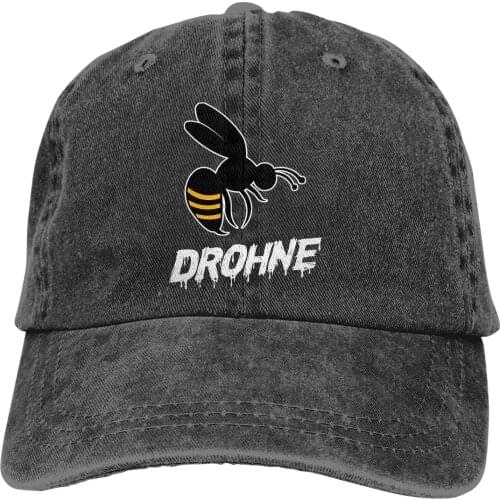 Drohne Funny Bee Beekeeper Beehive Honeycomb Gift Baseball Cap cowboy hat Peaked cap Cowboy Bebop Hats Men and women hats