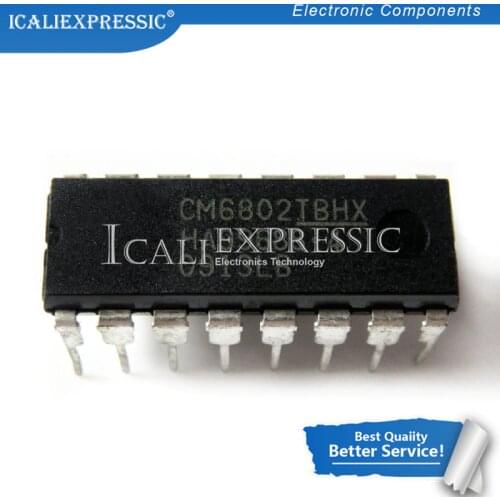 10PCS CM6802TBHX CM6802 DIP-16 In Stock