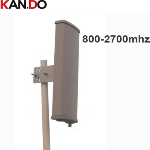 2G 3G 4G booster antenna 12dbi vertical polarization 65 degree 800-2700Mhz Panel antenna Base station use 2G 3G 4G antenna
