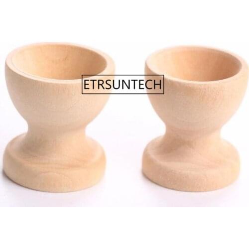 500pcs Wooden Easter Egg Stands Tray Holders Kids Birthday Party Decoration Toy Gift