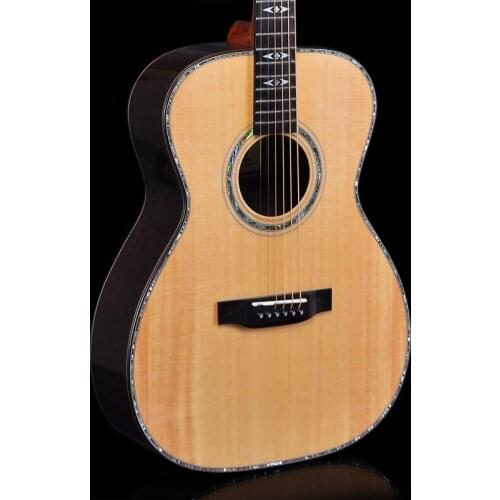 MF51 Manns Acousic guitar, solid wood guitar OM size, full solid wood guitar, Guitarra acustica, have video