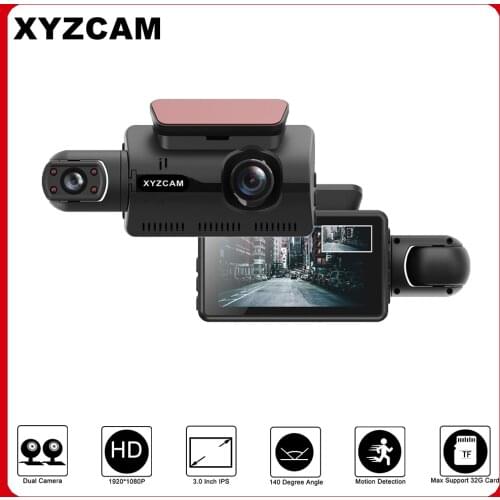 Car Electronics Car DVR Recorders Dash Cam Dual Record Video Recorder Dash Camera 1080P Dvr Night Vision Video recorders