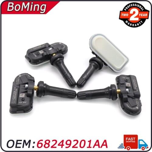 434Mhz Car TPMS Tire Pressure Sensor Monitor System 68249201AA For JEEP CHEROKEE RAM 1500 2500 3500 2014-2017