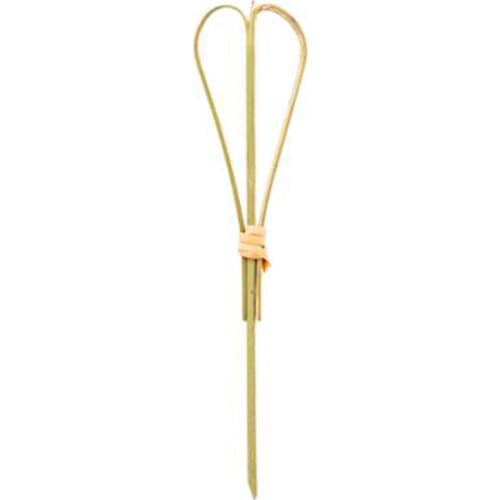 Free Shipping - Party Event Wedding Bar Suppliers, Disposable Tableware, 150mm Cocktail Heart Bamboo Pick Fruit Skewer, 100/Pack
