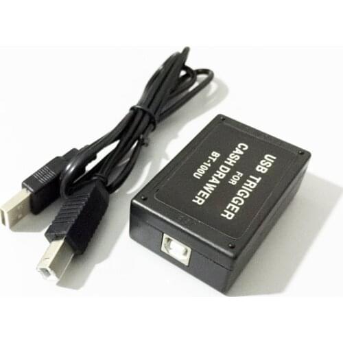 Cash drawer driver box usb trigger open cashbox by computer without pos receipt printer controller